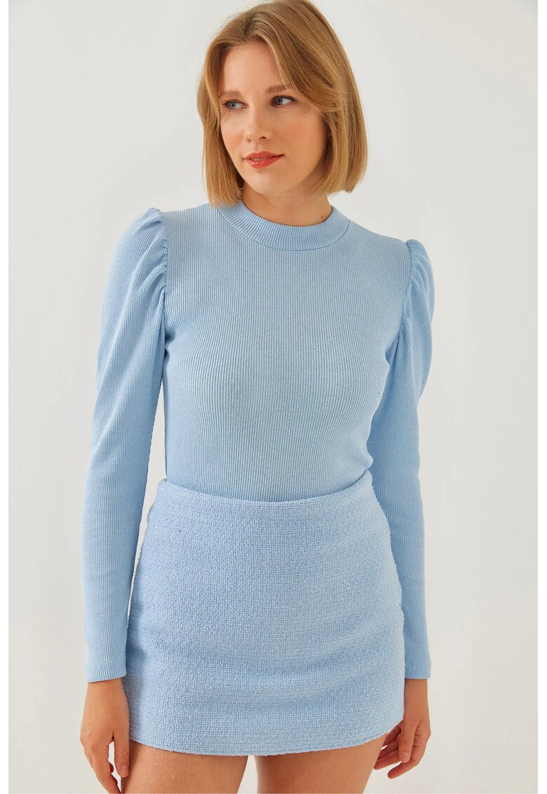 Bluza HiCCUP - Albastru deschis - Jerseu - Albastru