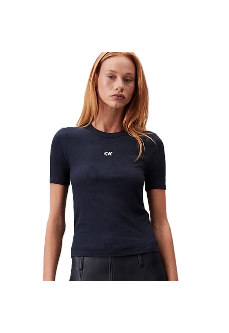 Tricou A- Modal Rib Tee (essential)-LV044C901G-CEF