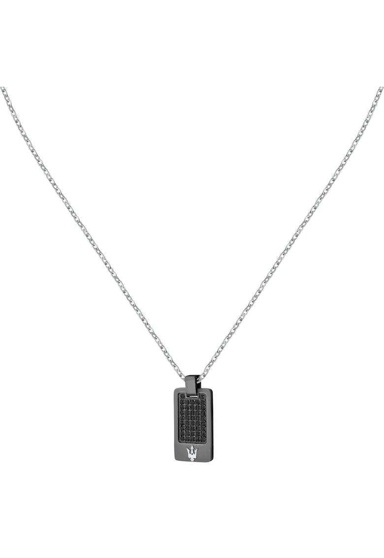 Colier JM424AVD75 - Argintiu - Negru