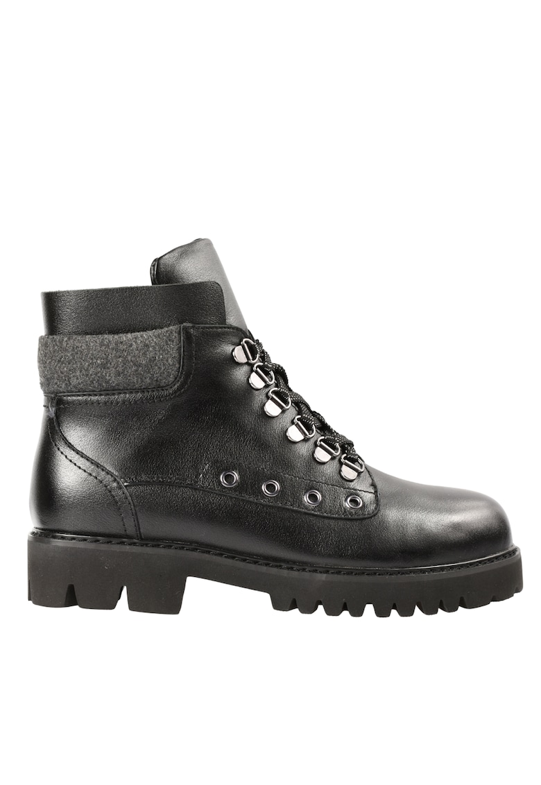 Ghete casual - dama - 68-556-16 negru - piele naturala - Negru - FORMAZIONE - imagine 1