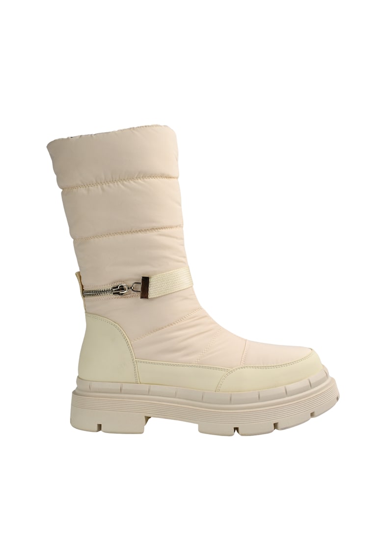 Ghete casual - dama - X133 bej - textil