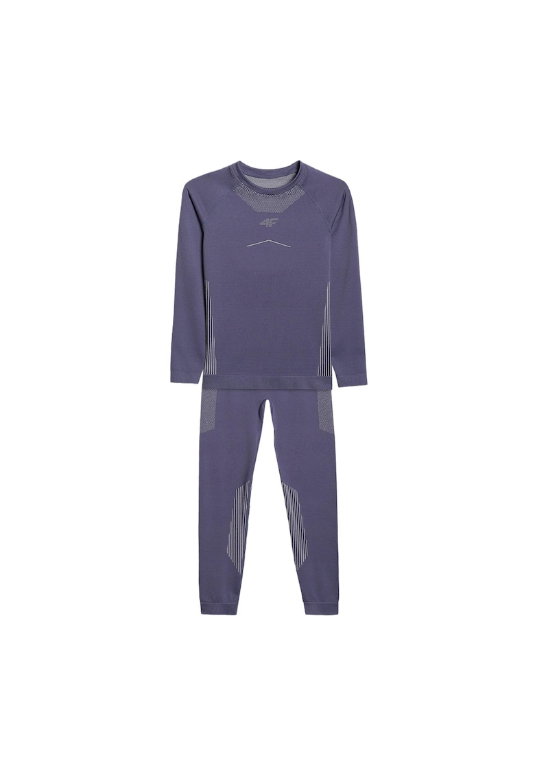 Lenjerie de corp termica pentru baieti - mov -