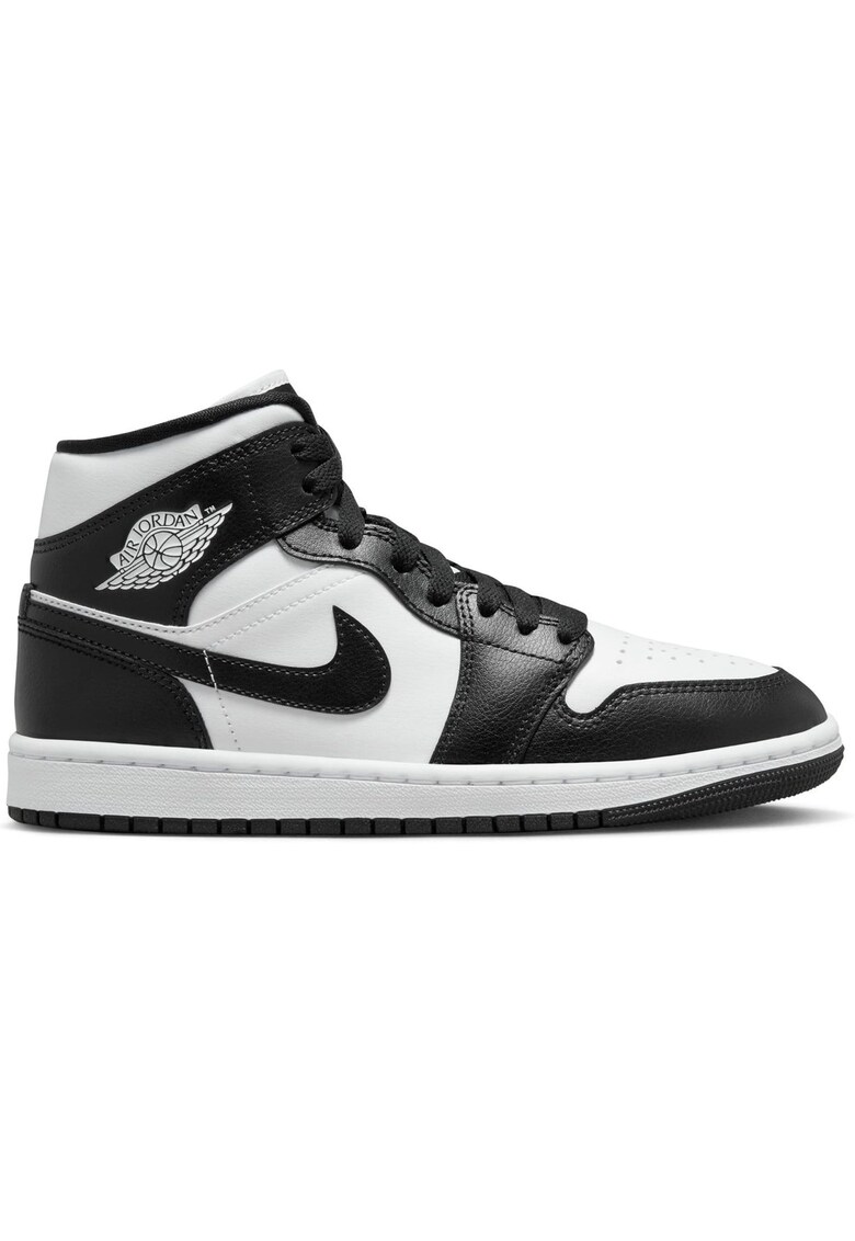 Pantofi sport Air Jordan 1 Mid 365 Panda 52413 - Alb/Negru