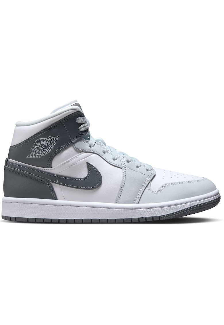 Pantofi sport Air Jordan 1 Mid 52356 - Alb/Gri