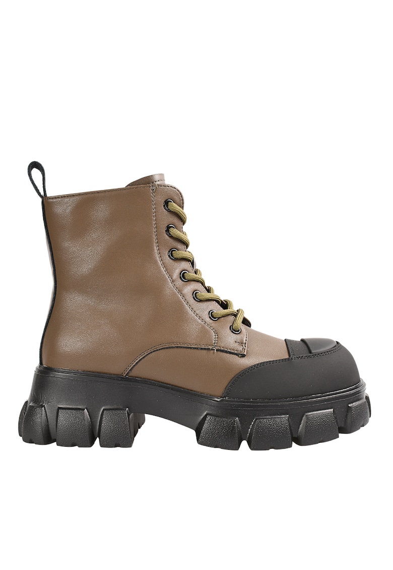 Ghete casual - dama - 99518 verde - piele naturala