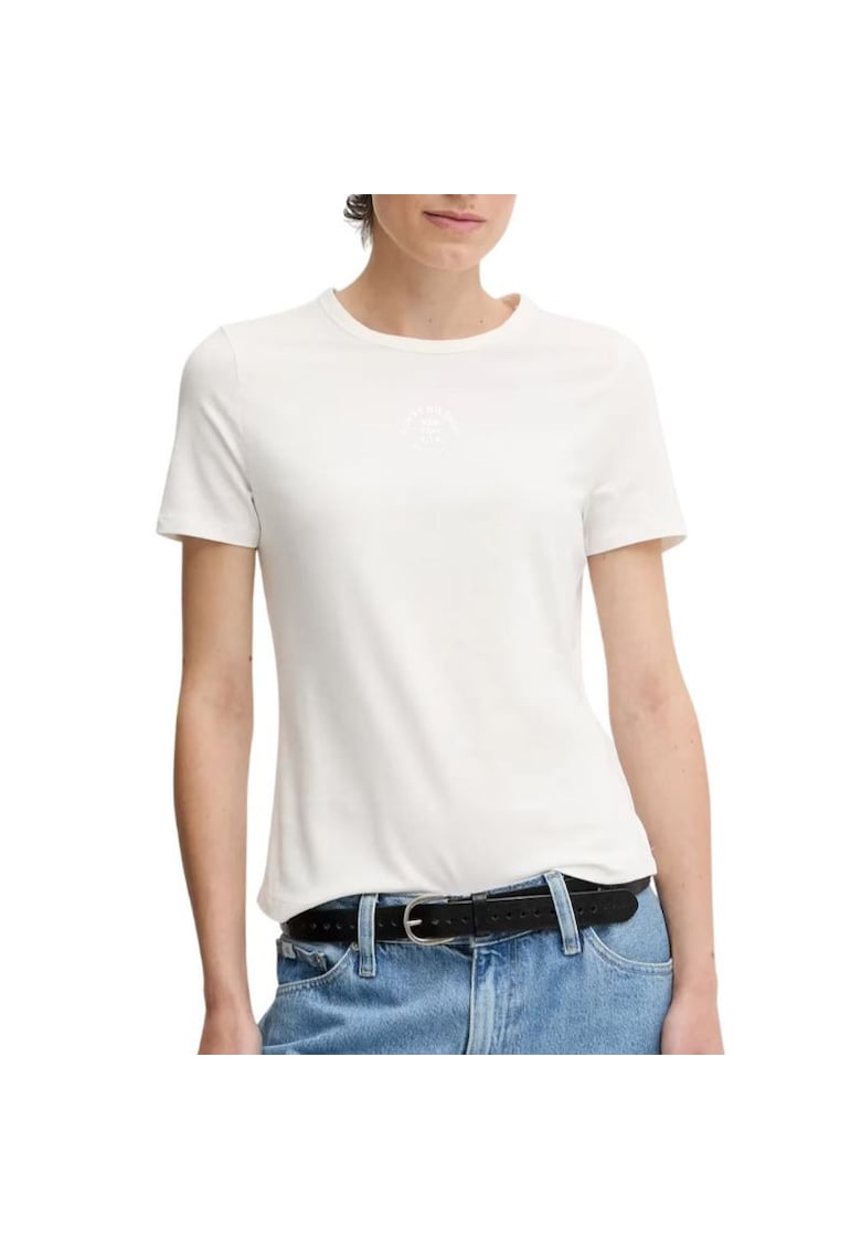 Tricou STAMP LOGO SLIM C-NK SS TEE-WW0WW45809-YBL