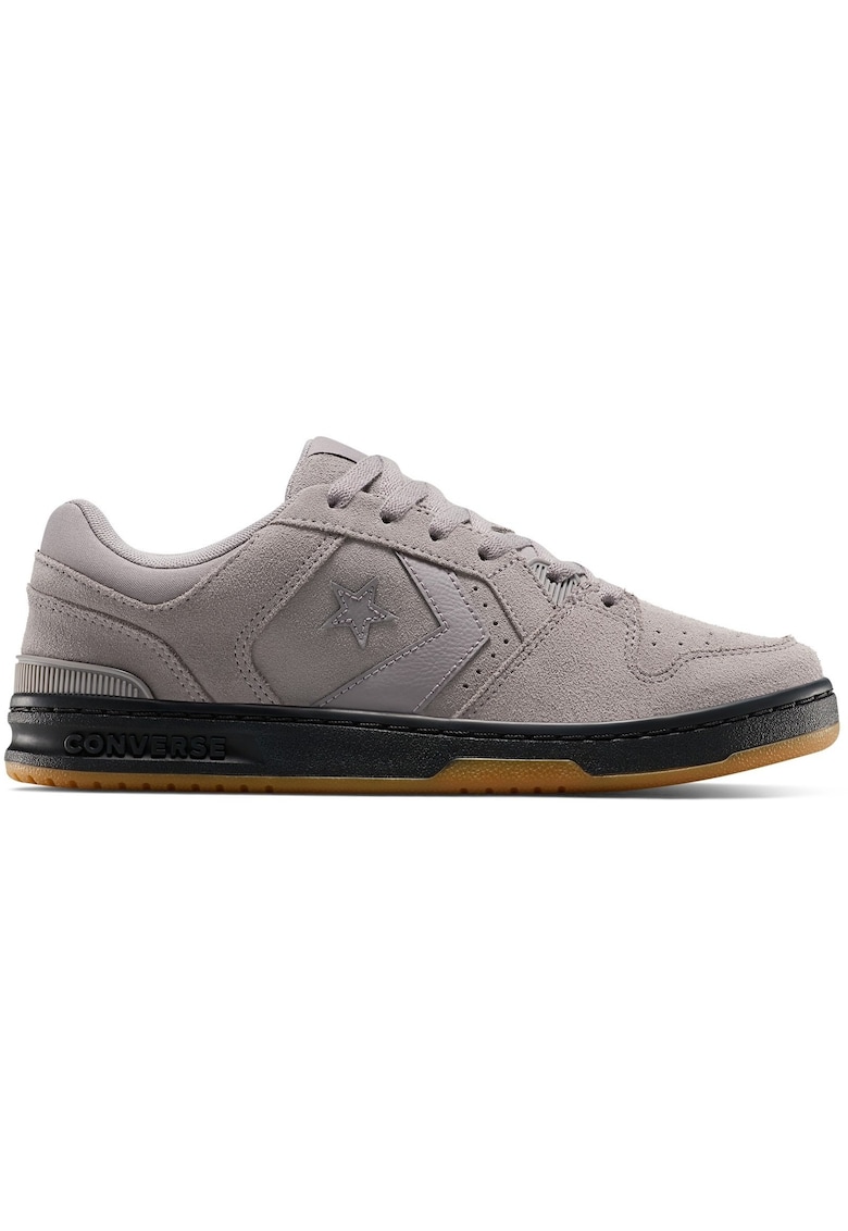 Pantofi sport low-cut de piele intoarsa CL98 - Gri