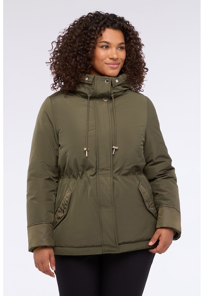 Geaca scurta cu gluga