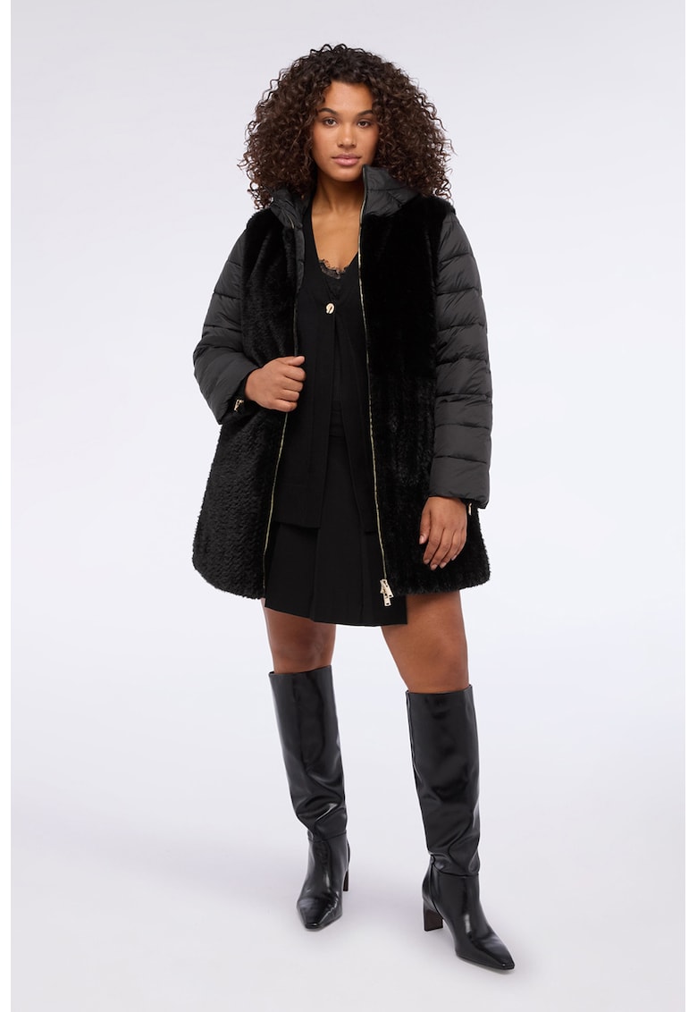 Geaca cu insertii din plus