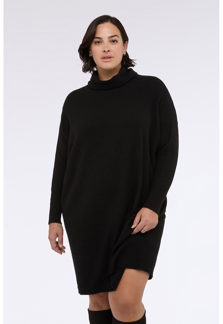 Rochie lejera cu guler inalt