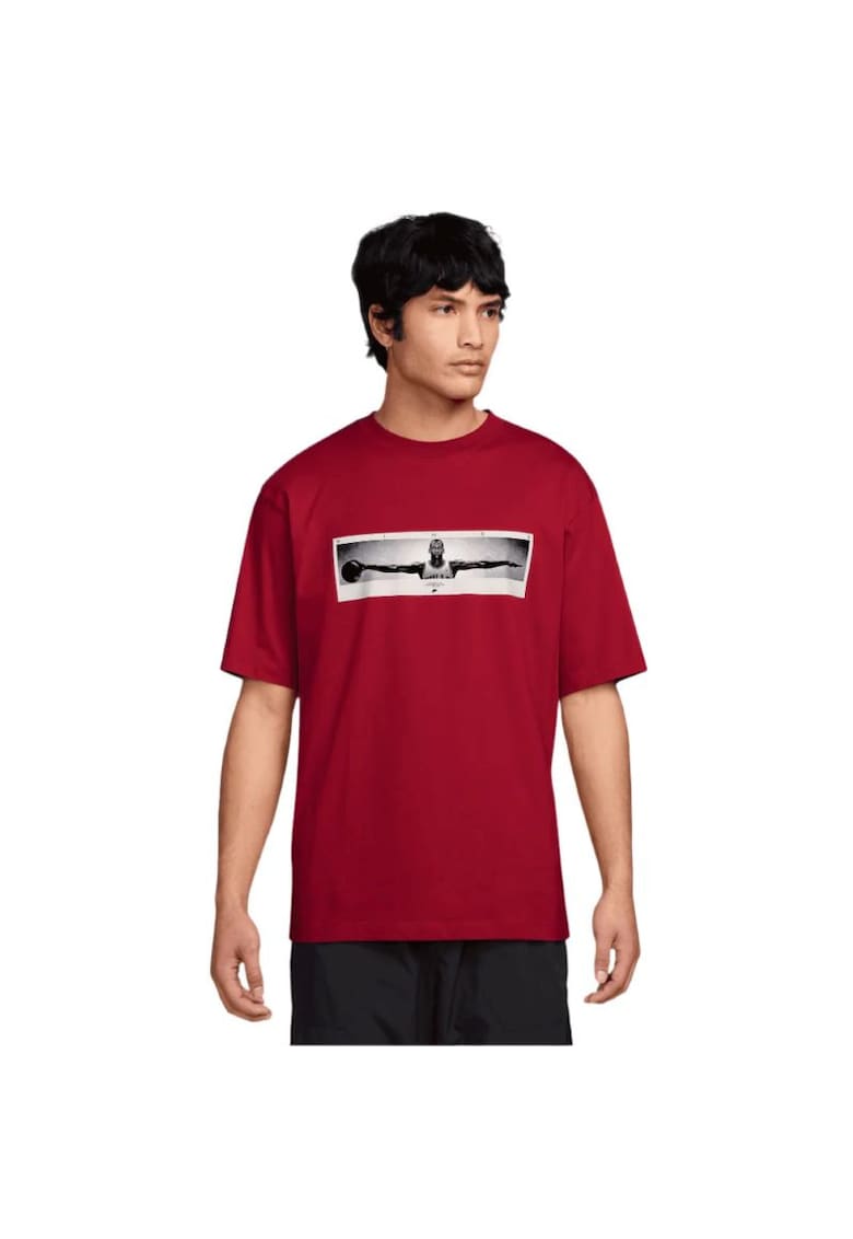 Tricou M J NC WINGS PHOTO SS CREW-IF5617-687