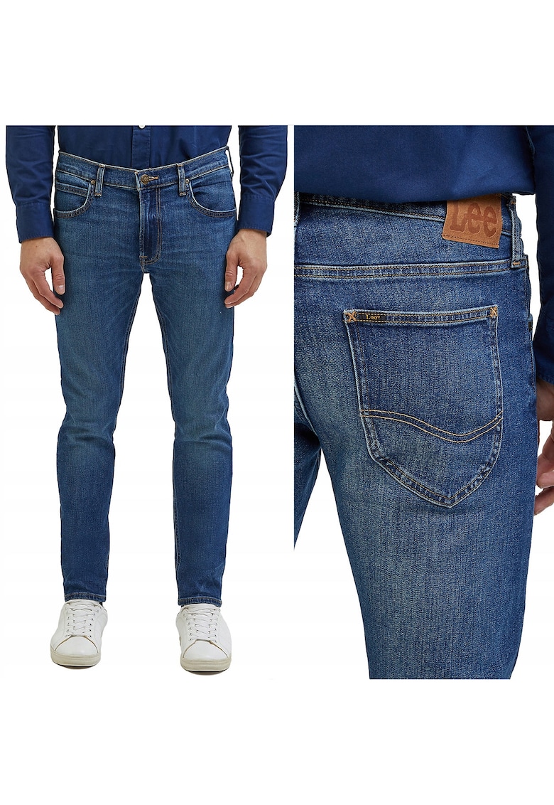 Pantaloni Luke albastru inchisfewqgqw