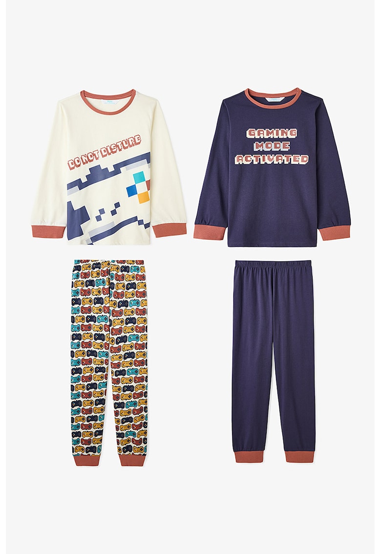 Set de pijama cu model - 2 piese