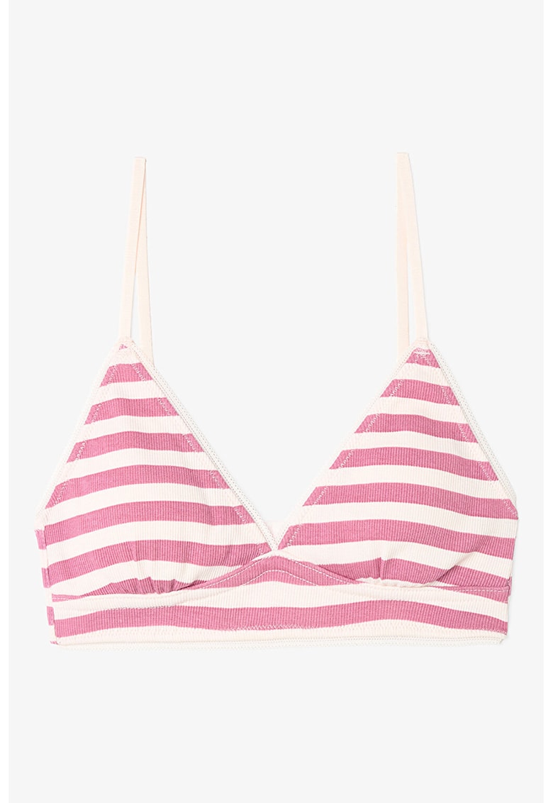 Set de busiere cu burete - 2 piese - Alb/Roz