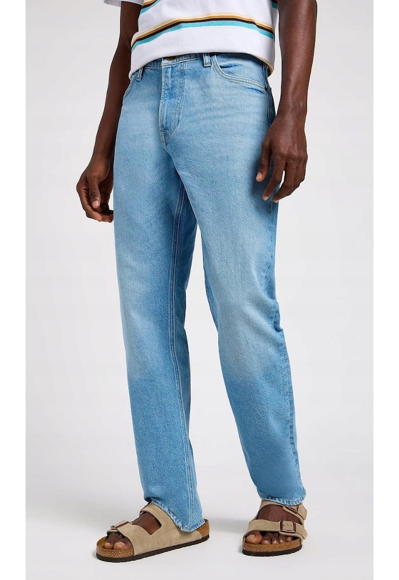 Blugi - West - Bumbac/Elastan - Albastru