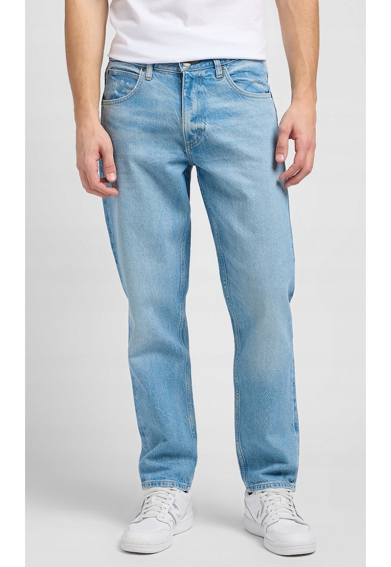 Blugi barbatesti OSCAR Sundaze - bumbac/lyocell/elastan - albastru deschis