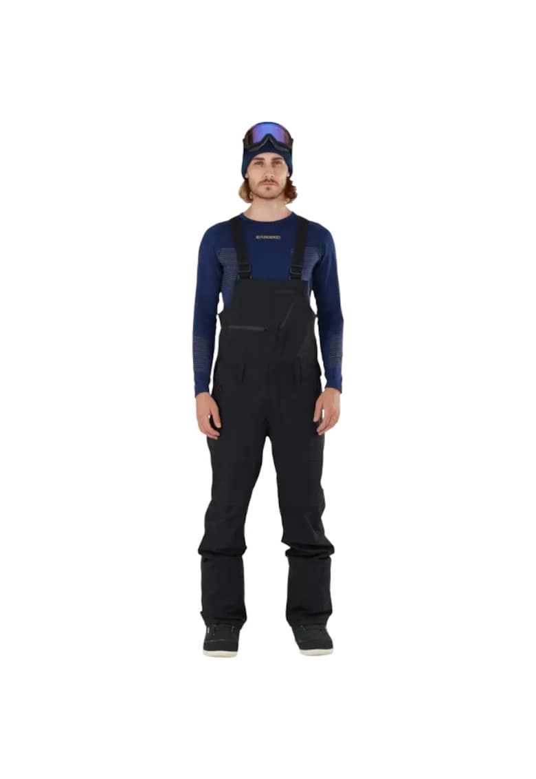 Pantaloni sport Benton ECO 3L Bib Pants - Negru - Negru