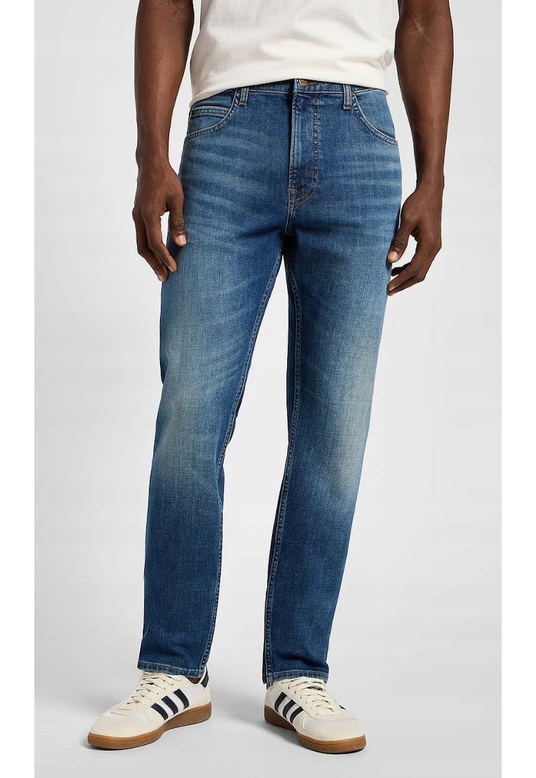 Blugi barbatesti Rider Courtyard - bumbac/elastan - albastru