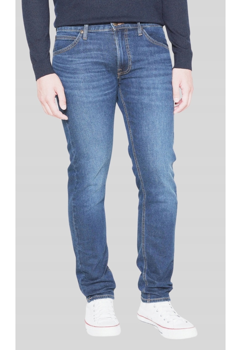 Blugi barbatesti Daren - bumbac - albastru