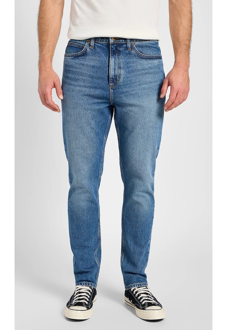 Blugi barbatesti Austin Riverway - bumbac/lyocell/elastan - albastru