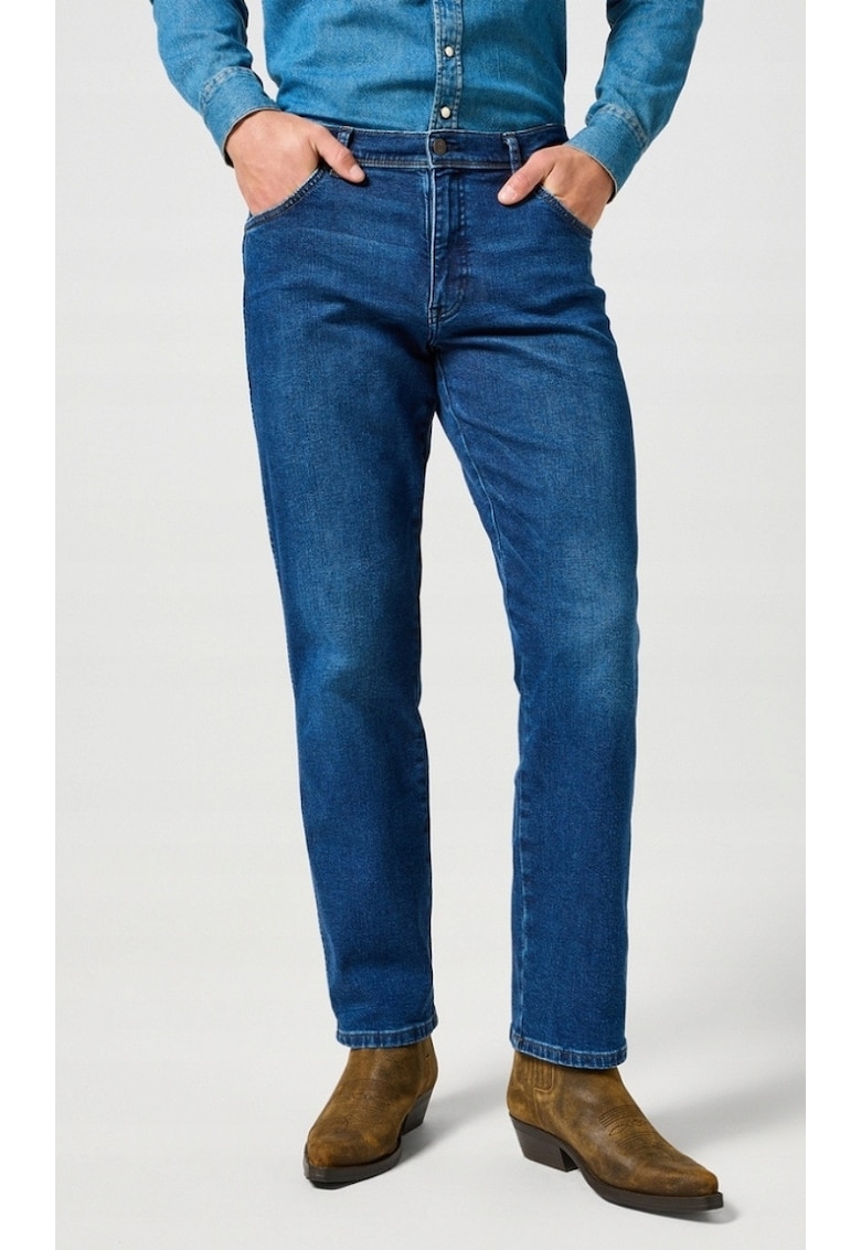 Blugi barbatesti Texas Shadow - bumbac/elastan - albastru