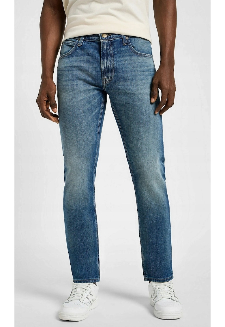 Blugi barbatesti Luke - bumbac/elastan - albastru inchis