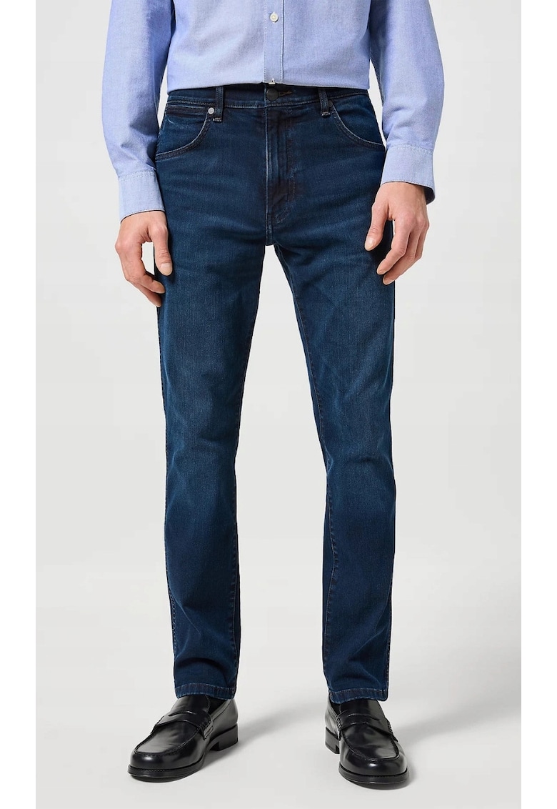 Blugi barbatesti Larston Rodeo - bumbac/elastan - albastru inchis