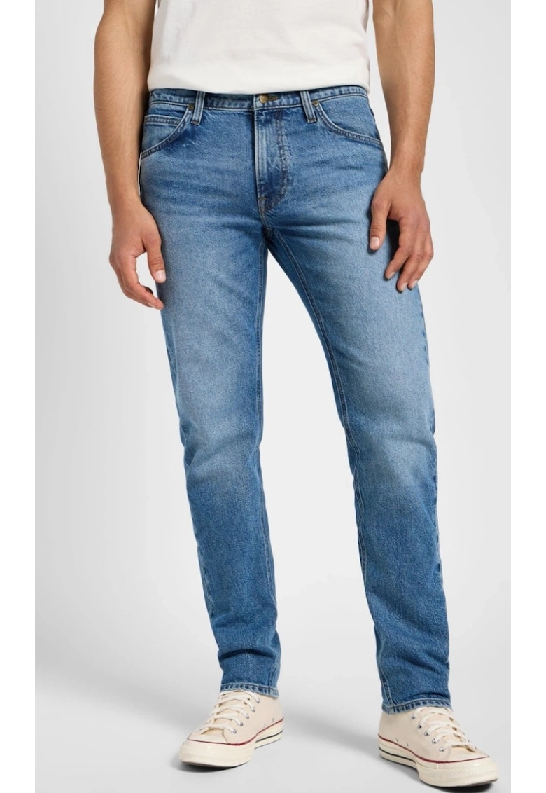 Blugi barbatesti Daren Riverway - bumbac/elastan - albastru -