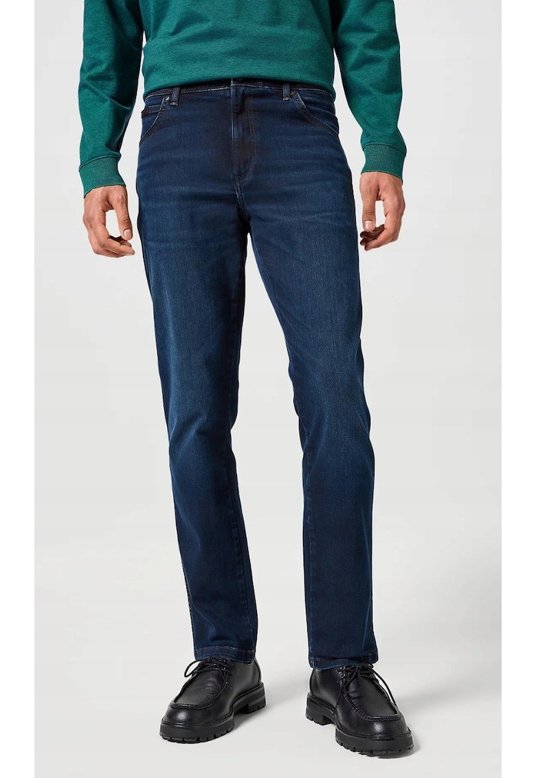 Blugi barbati albastru inchis - Albastru inchis
