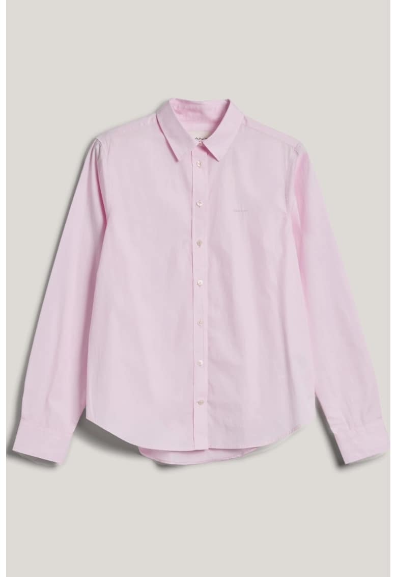 Camasa Dama - Roz pal - Bumbac - Logo Brodat 2279