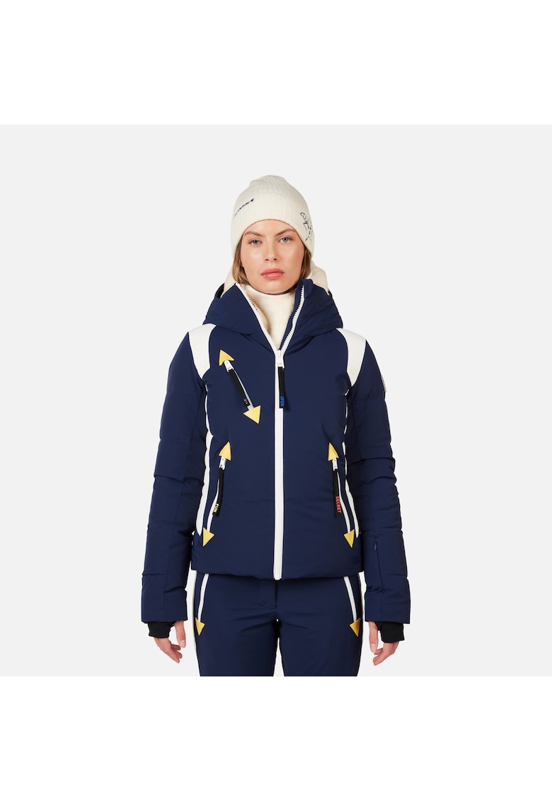 Geaca ski JCC VALDIZ DOWN - culoare albastru - pentru dama - Albastru