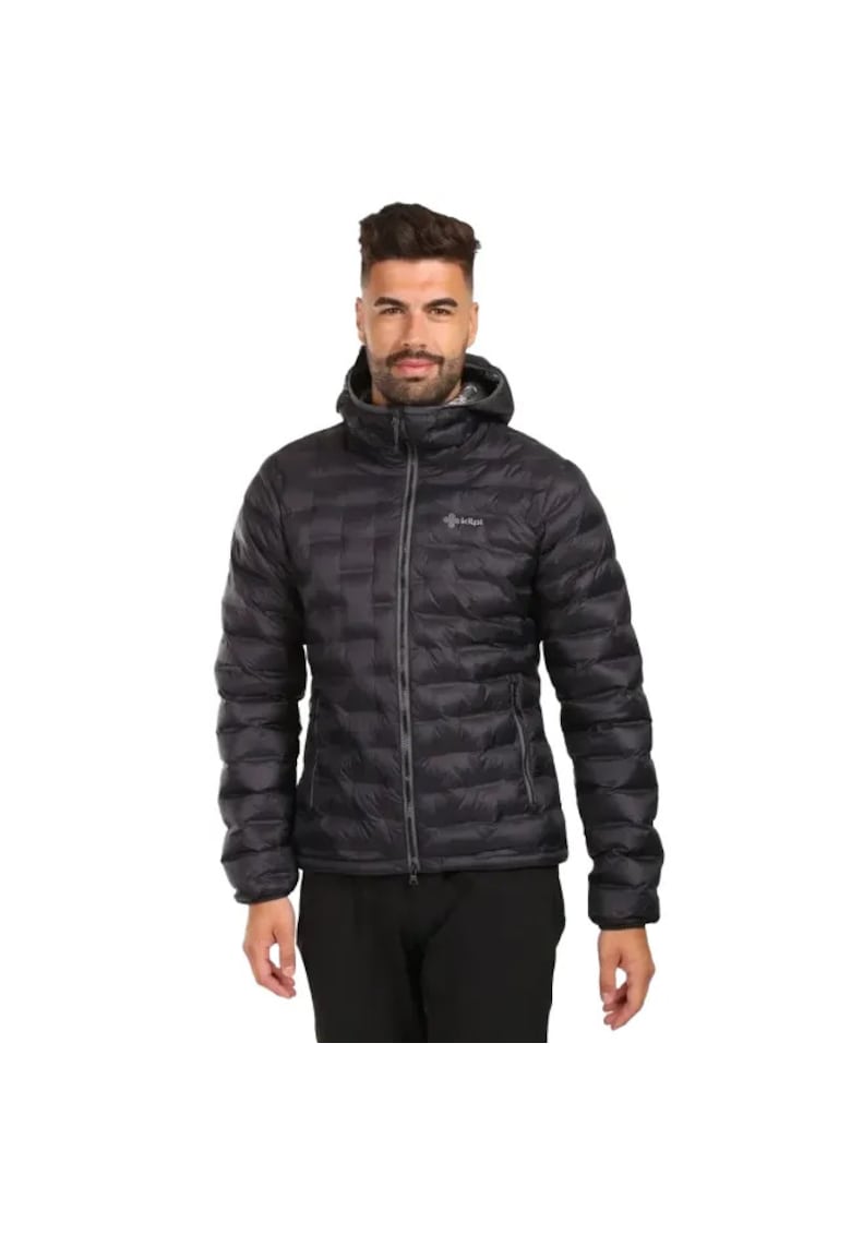Geaca sport bicolor - Negru