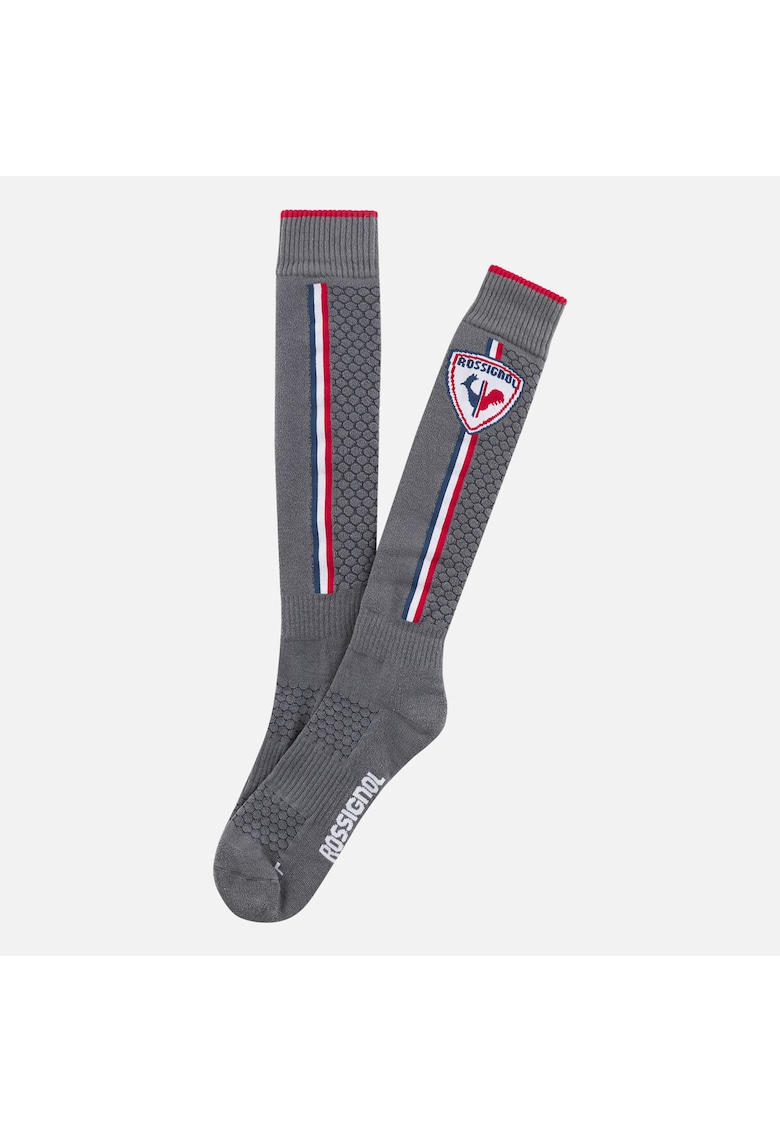 Sosete ski barbati ALLOVER SOCKS - Negru - Gri