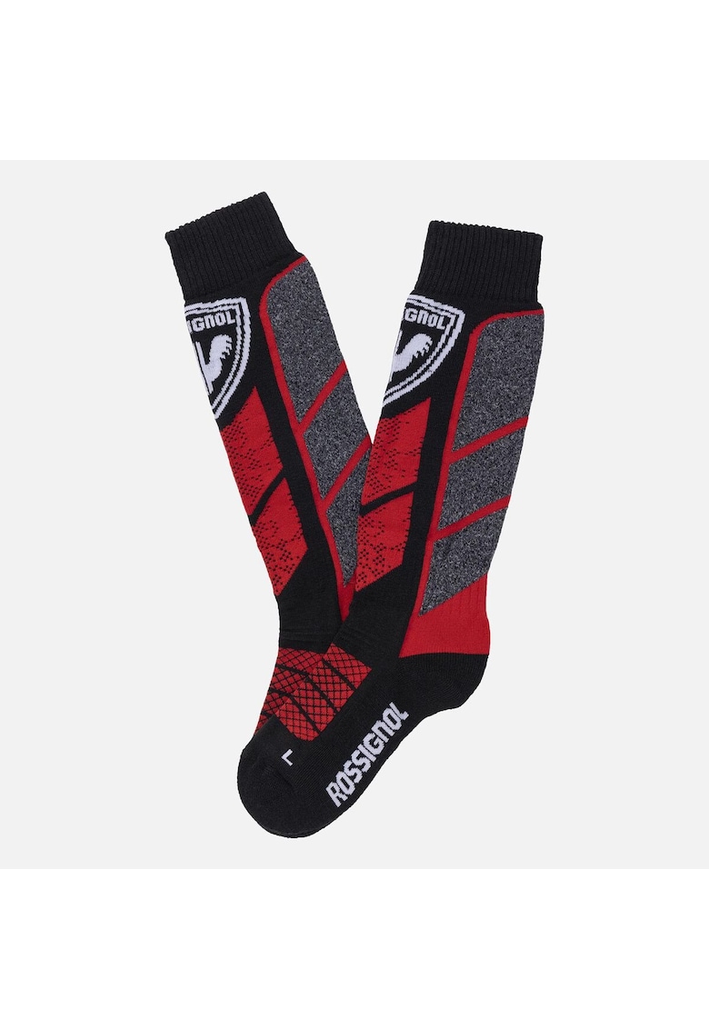 Sosete ski copii ALLOVER SOCKS - Rosu