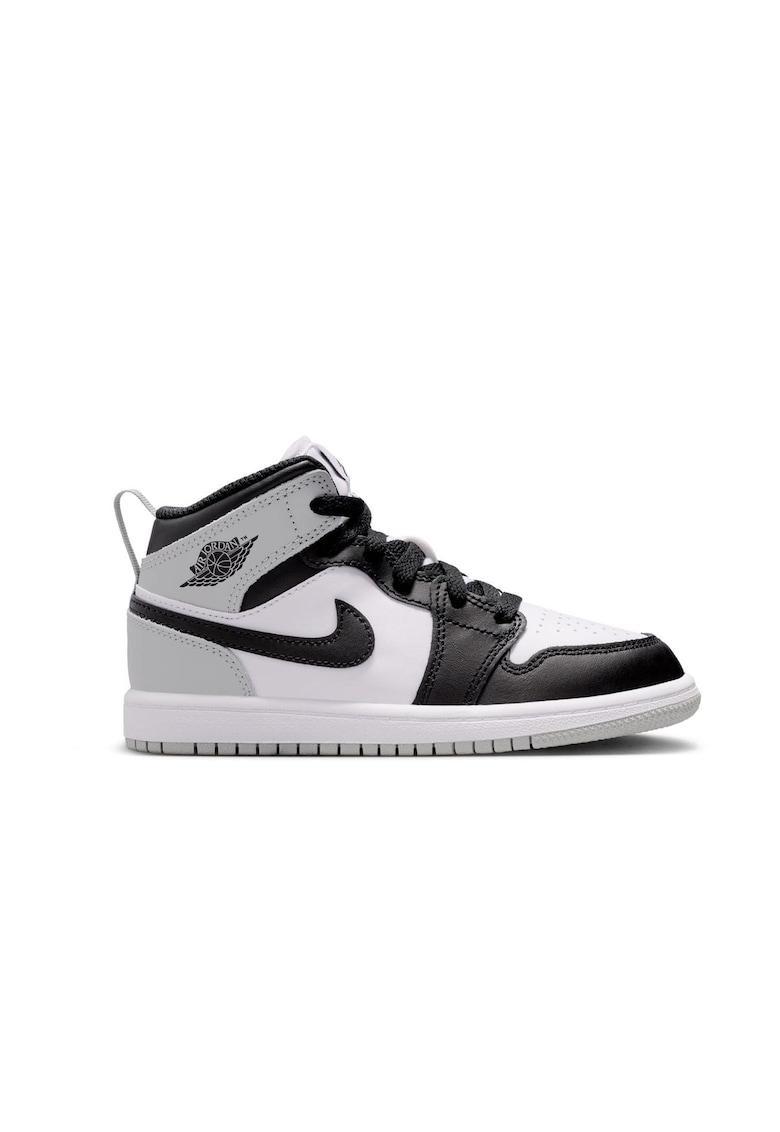 Pantofi sport Jordan 1 Mid PS 52395 - Alb/Negru/Gri