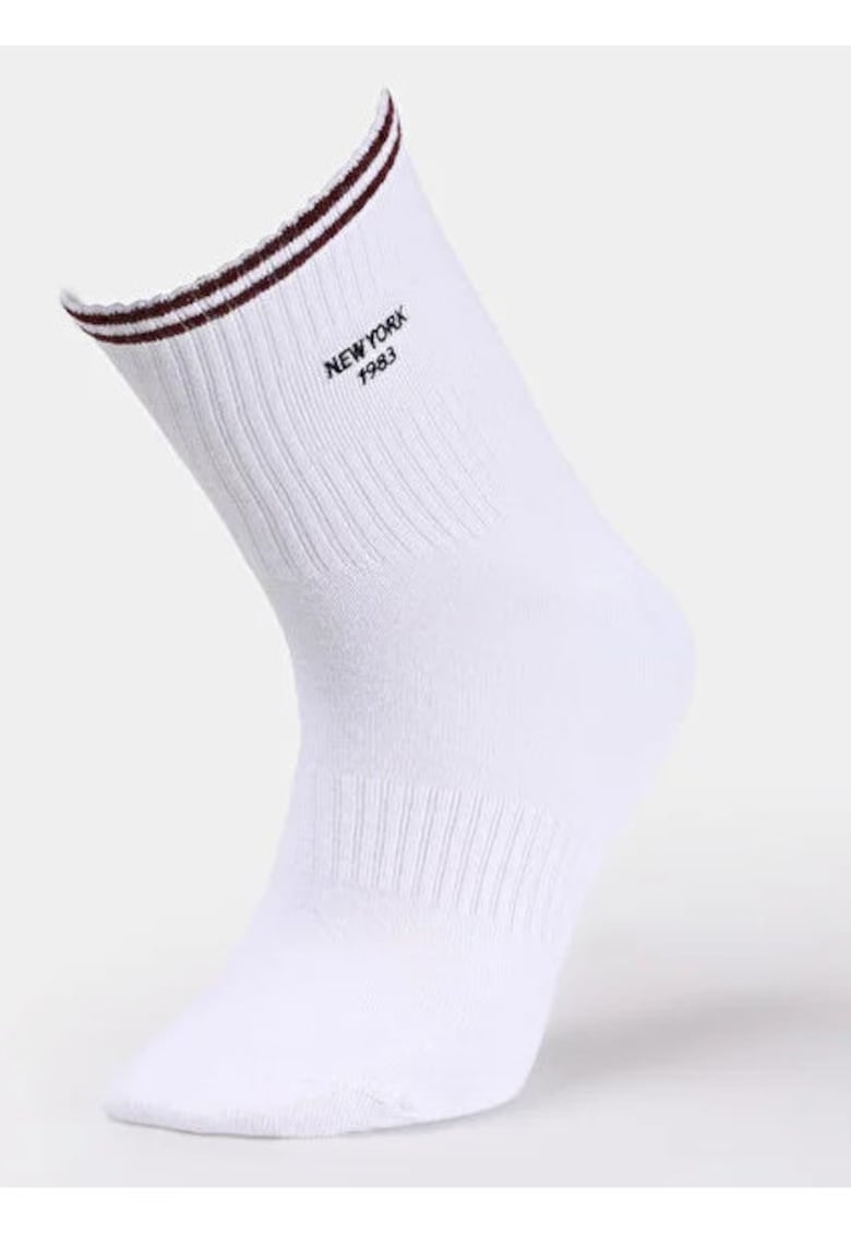 Sosete Barbati alb - modern fit - bumbac - White