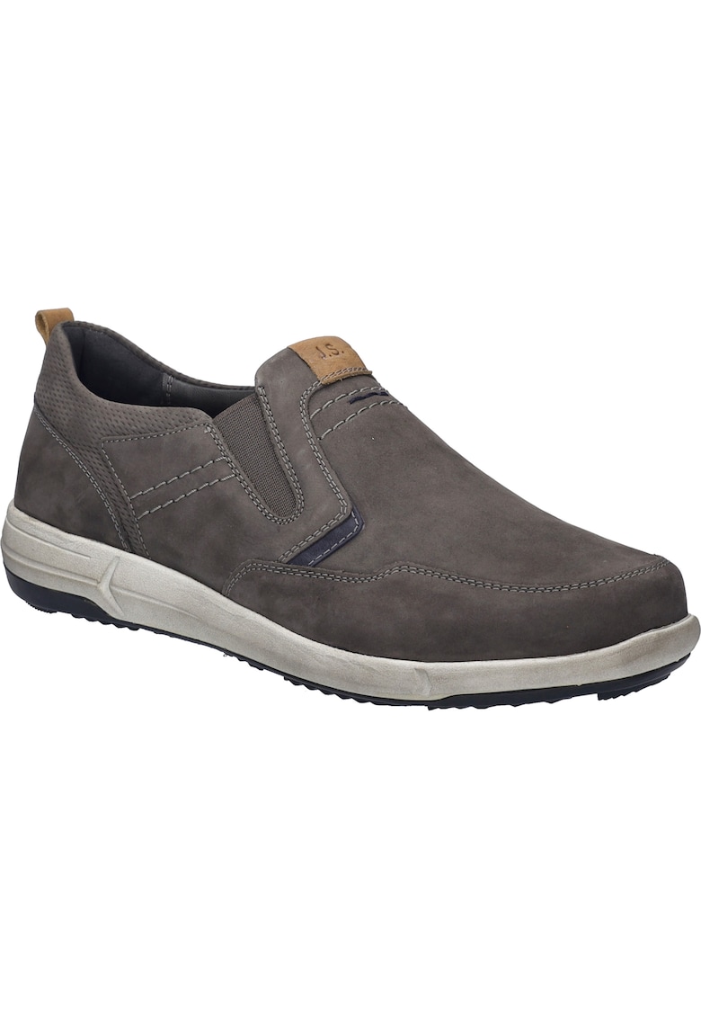 Pantofi Enrico 04 - gri - piele natural - Gri