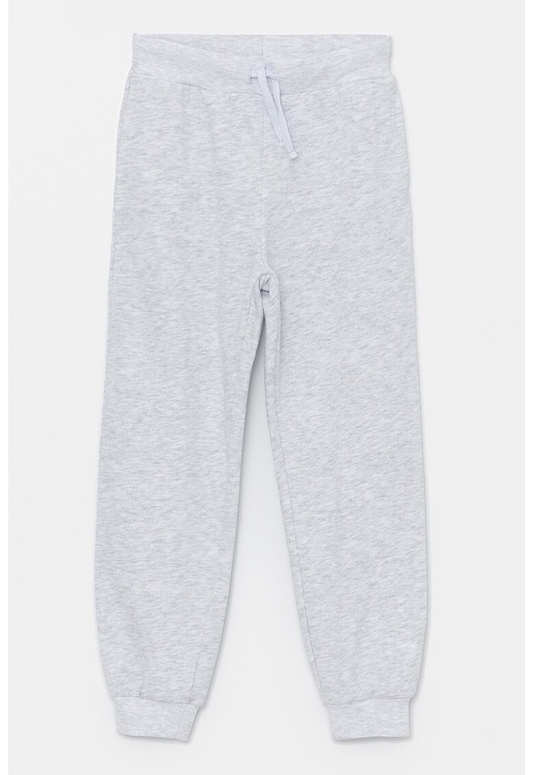 Pantaloni de trening cu talie ajustabila - Gri deschis
