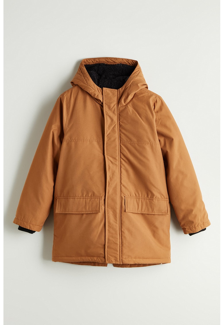 Geaca cu captuseala teddy