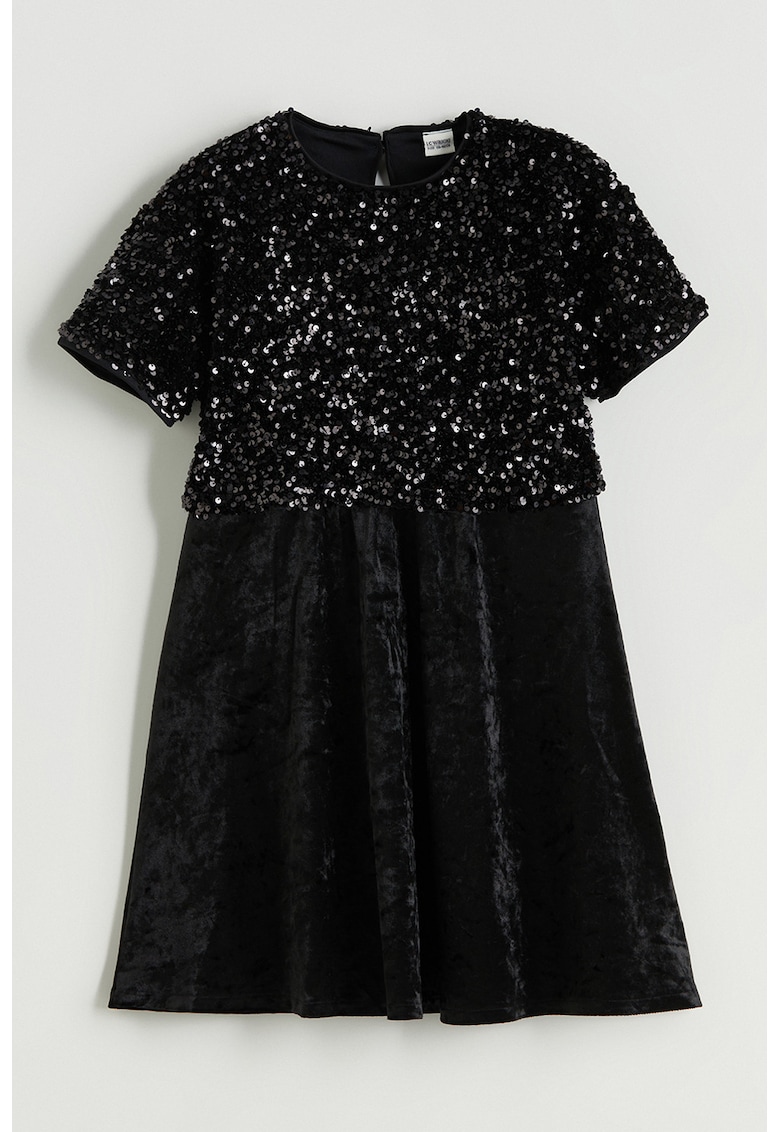 Rochie mini cu paiete