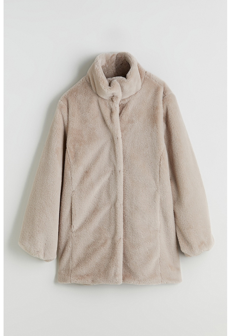 Haina scurta de blana sintetica Grace