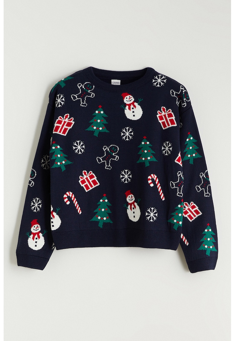 Pulover cu model de Craciun