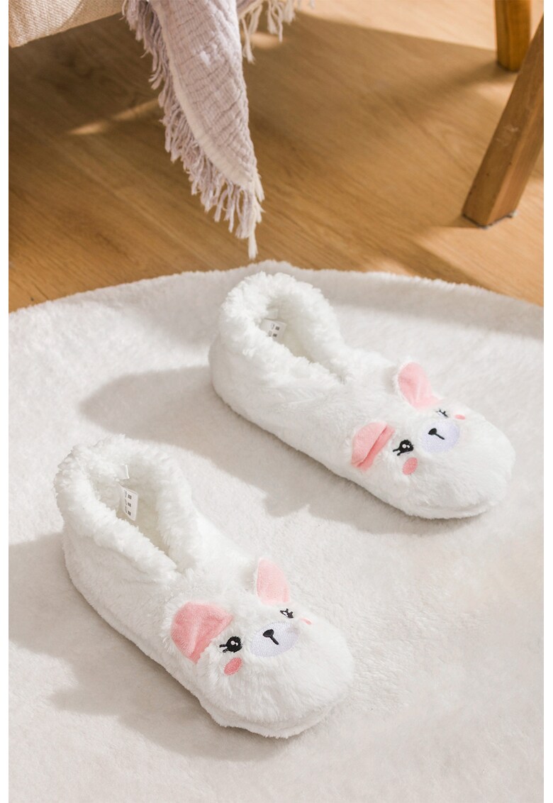 Botosei cu aspect pufos - Alb/Roz