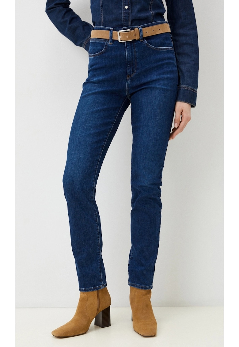 Blugi slim dama Evie - bumbac/poliester/elastan - albastru