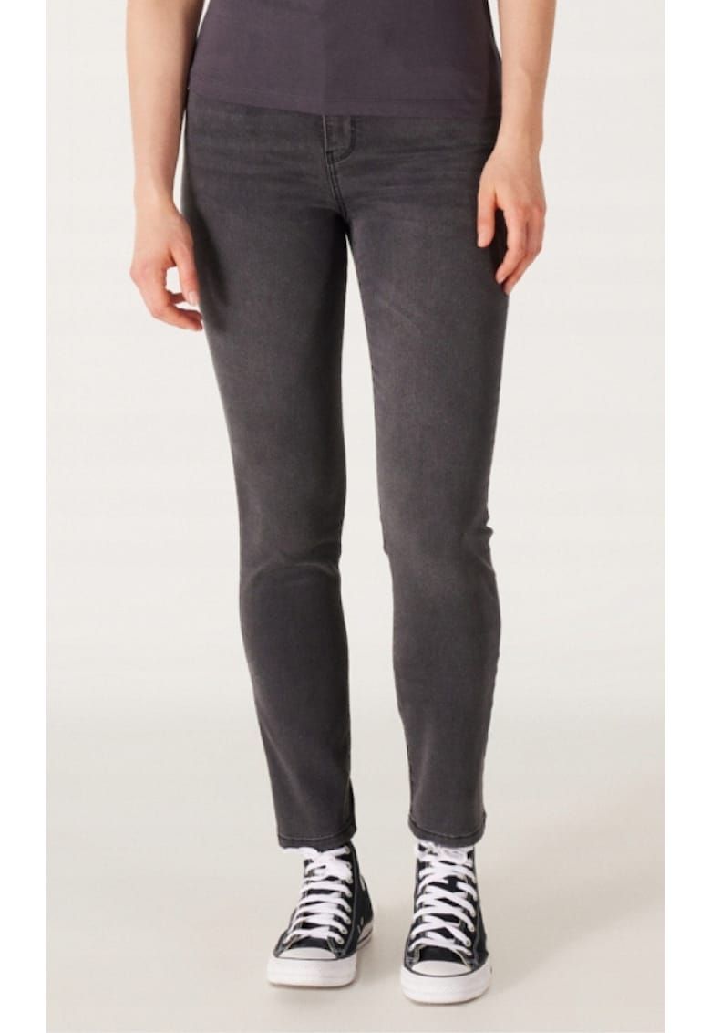 Blugi dama Zuri - bumbac/poliester/elastan - slim - gri