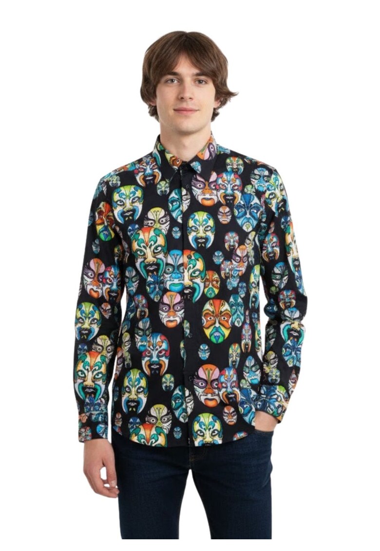 Camasa cu imprimeu grafic