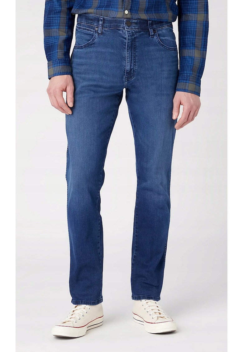 Blugi barbatesti River Apollo - bumbac/elastan - albastru -