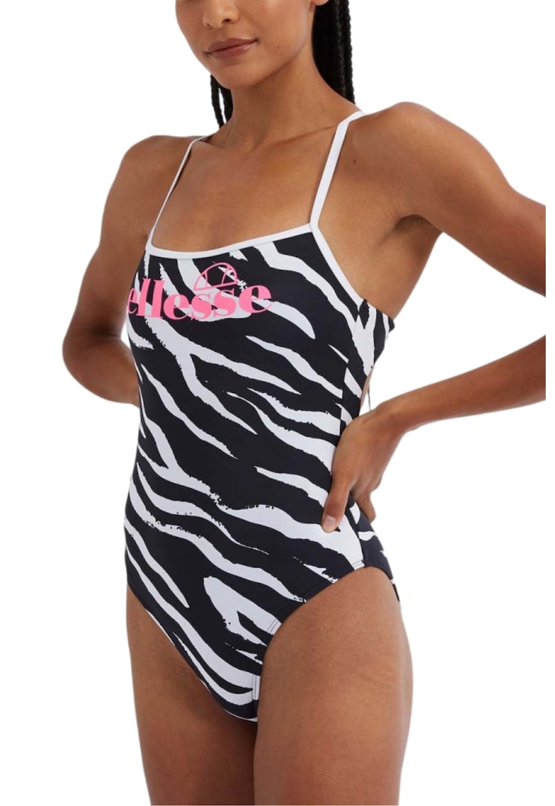 Costum intreg de baie cu model zebra Sharrone -