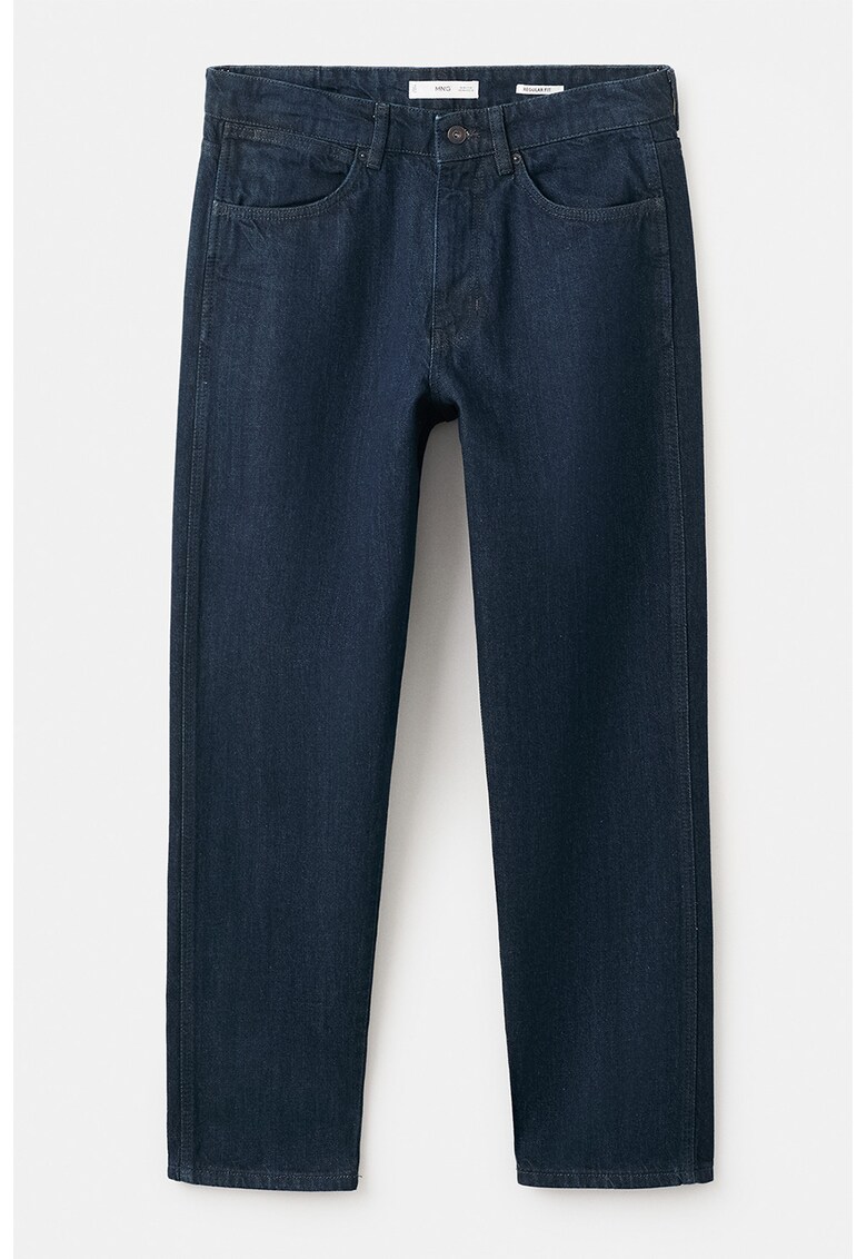 Blugi regular-fit - Albastru inchis
