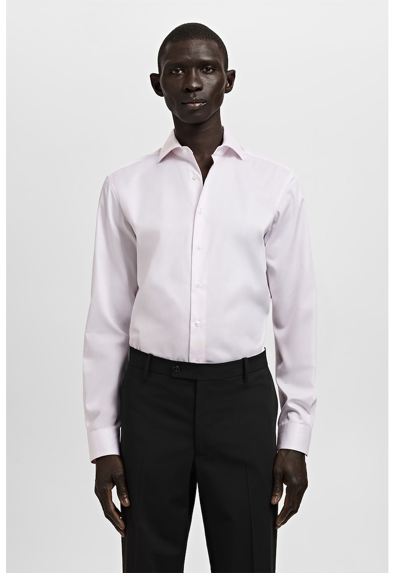 Camasa slim-fit - Roz pal